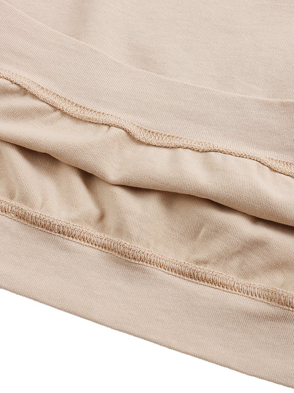 No Ur Ish NOURISH Asymmetric Shoulder Oversized Cotton T-Shirt