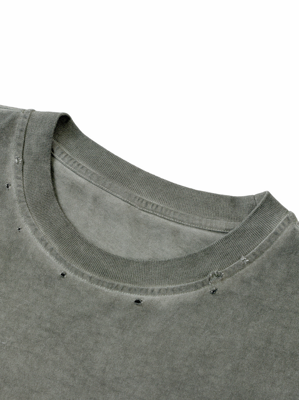No Ur Ish NOURISH Distressed Grommet Eyelet Tank Top