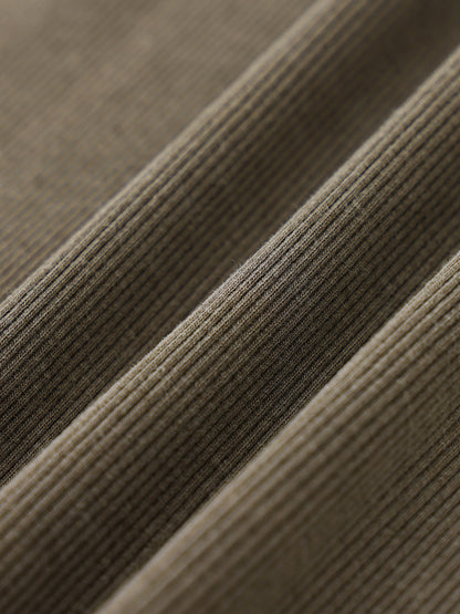 Kenzie Killz Happy Little Trees Bob Ross Cannabis Dyed Washed Raglan Long Sleeve Slim T-Shirt