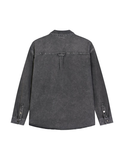 Wolf Worx Customs Sunshine State Mafia Denim Vintage Washed Heavyweight Jacket