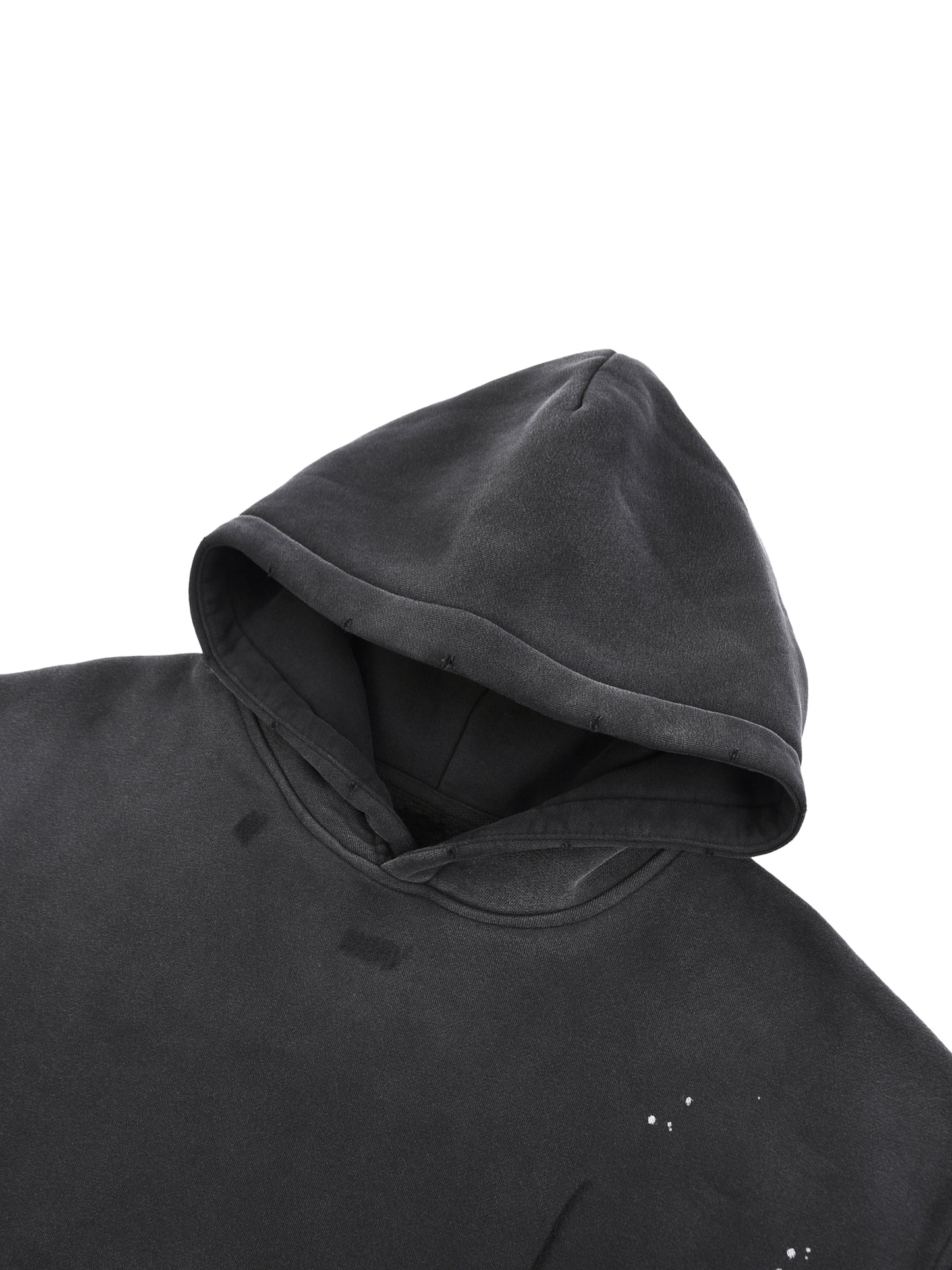 Wolf Worx Customs Sunshine State Mafia Vintage Washed Frayed Fleece Hoodie