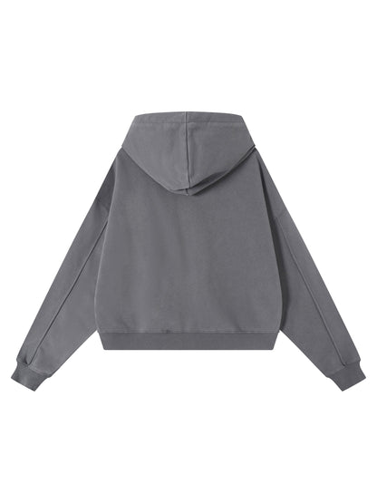 No Ur Ish NOURISH Vintage Washed Heavyweight Hoodie