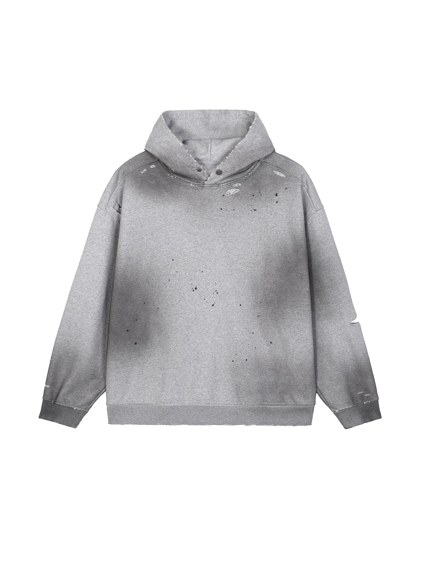 Wolf Worx Customs Pack Over Everything Sigil Sun Fade Frayed Fleece Hoodie