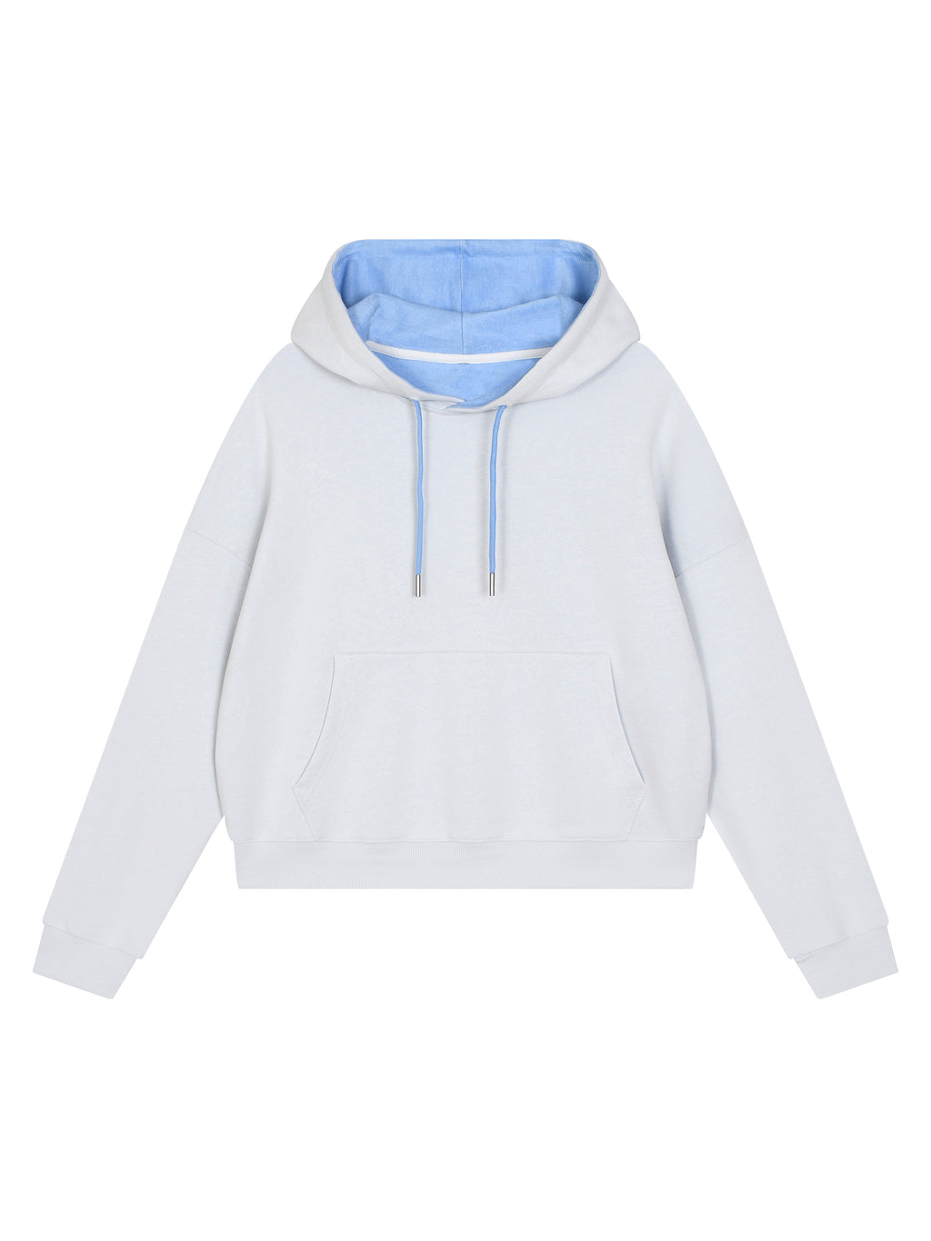 No Ur Ish NOURISH Contrast Drawstring Hoodie