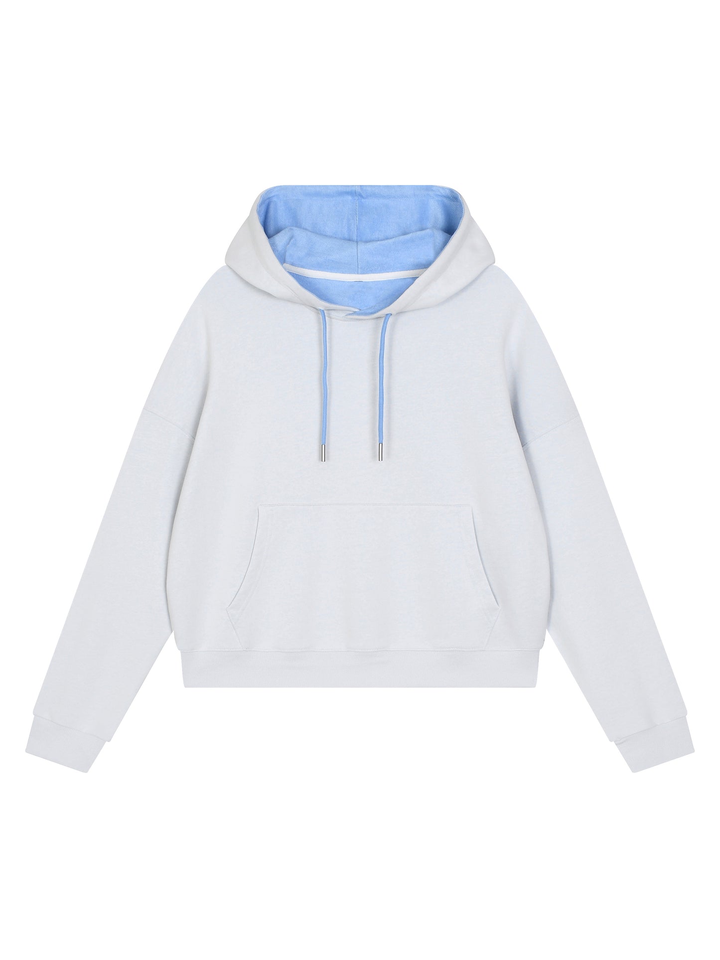 No Ur Ish NOURISH Contrast Drawstring Hoodie