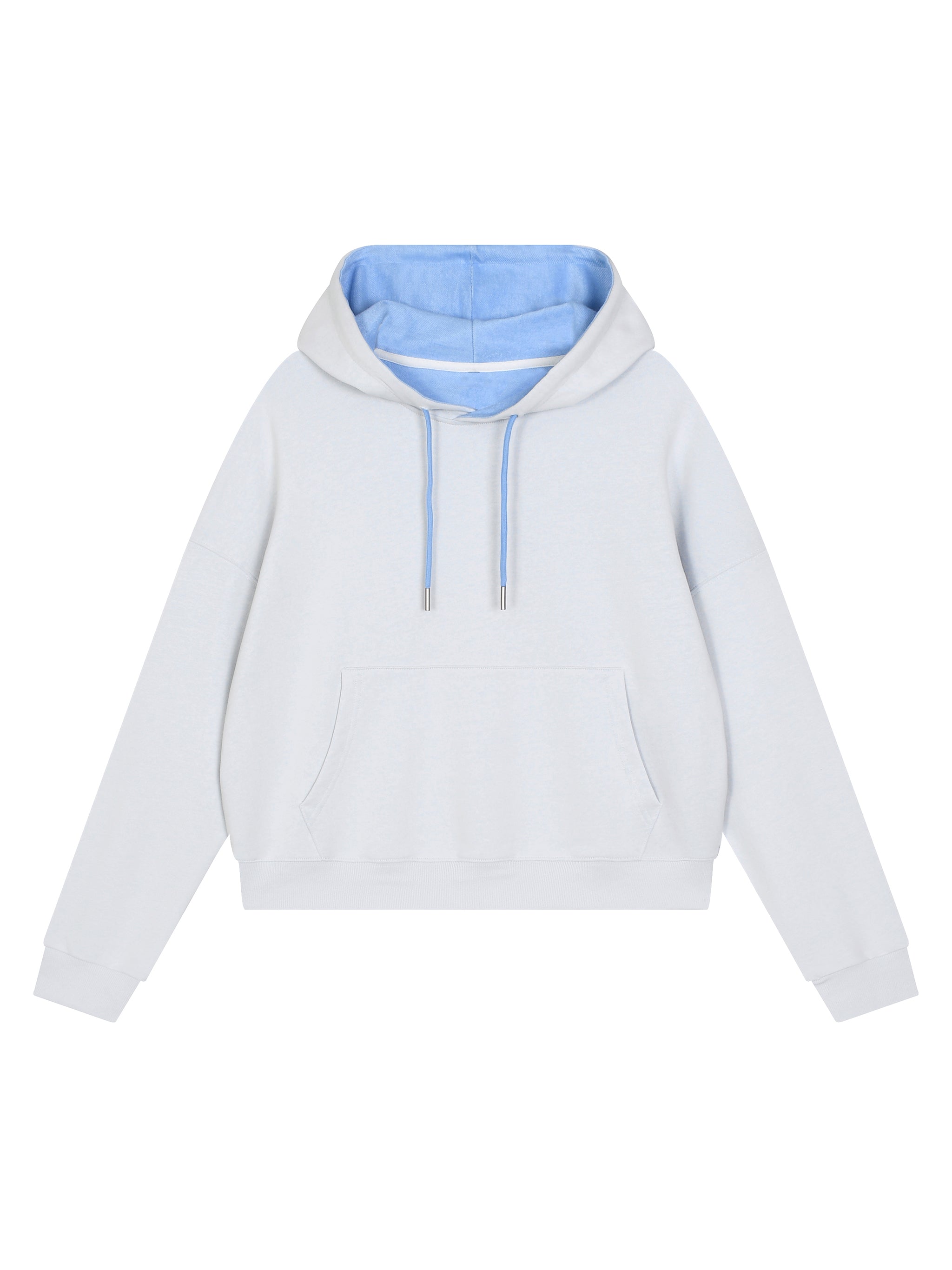 No Ur Ish NOURISH Contrast Drawstring Hoodie