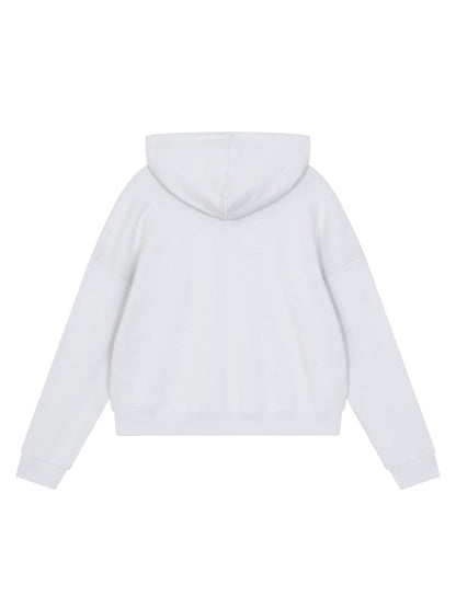 No Ur Ish NOURISH Contrast Drawstring Hoodie