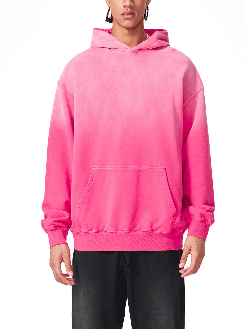 No Ur Ish NOURISH Pride Heavyweight Sunfade Oversized Hoodie