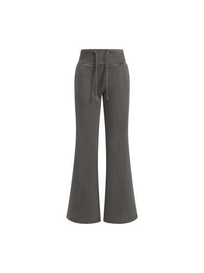 Wolf Worx Customs Fast & Feral Pinstripe Vintage Washed Flared Fleece Pants