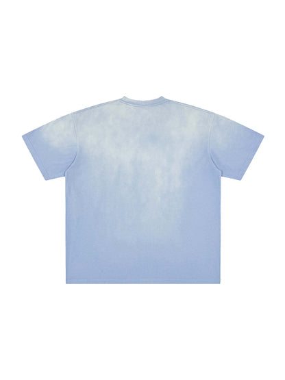 Wolf Worx Customs Words To Live By Vintage Washed Frayed T-Shirt