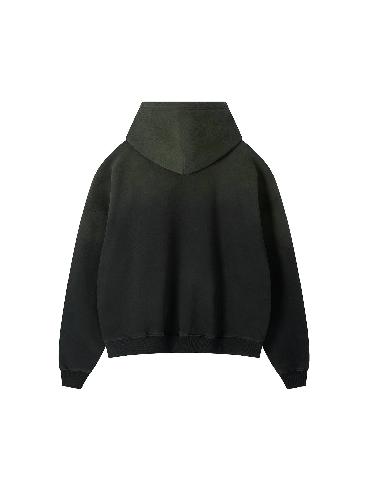 Fast & Feral Frayed Sunfade Boxy Fleece Hoodie