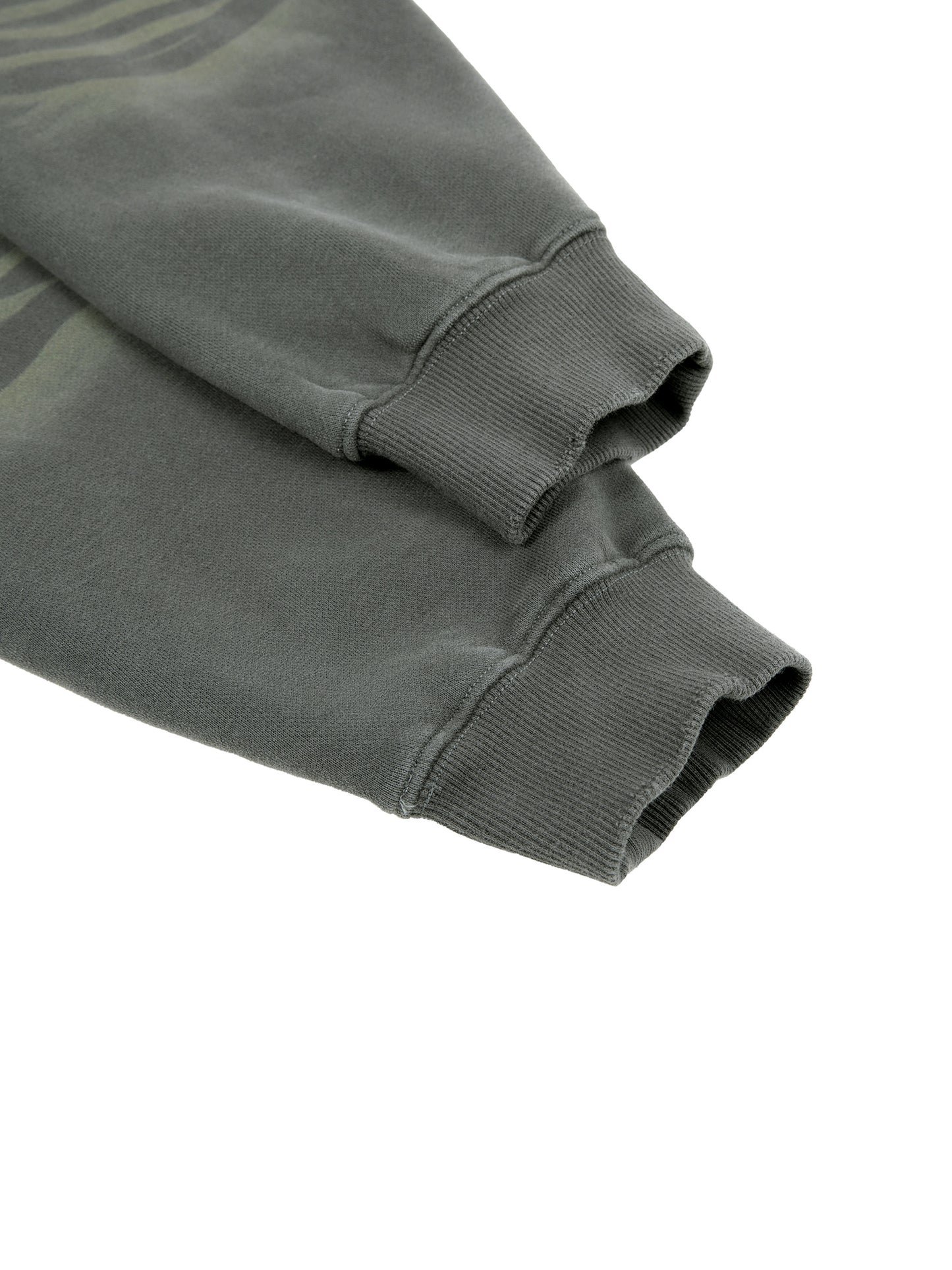 Fast & Feral Frayed Sunfade Boxy Fleece Hoodie